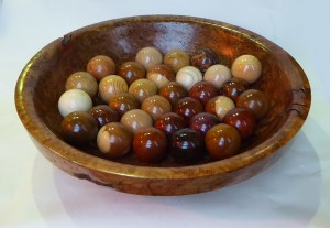 Mike Haselden, bowl of balls, 1st choice